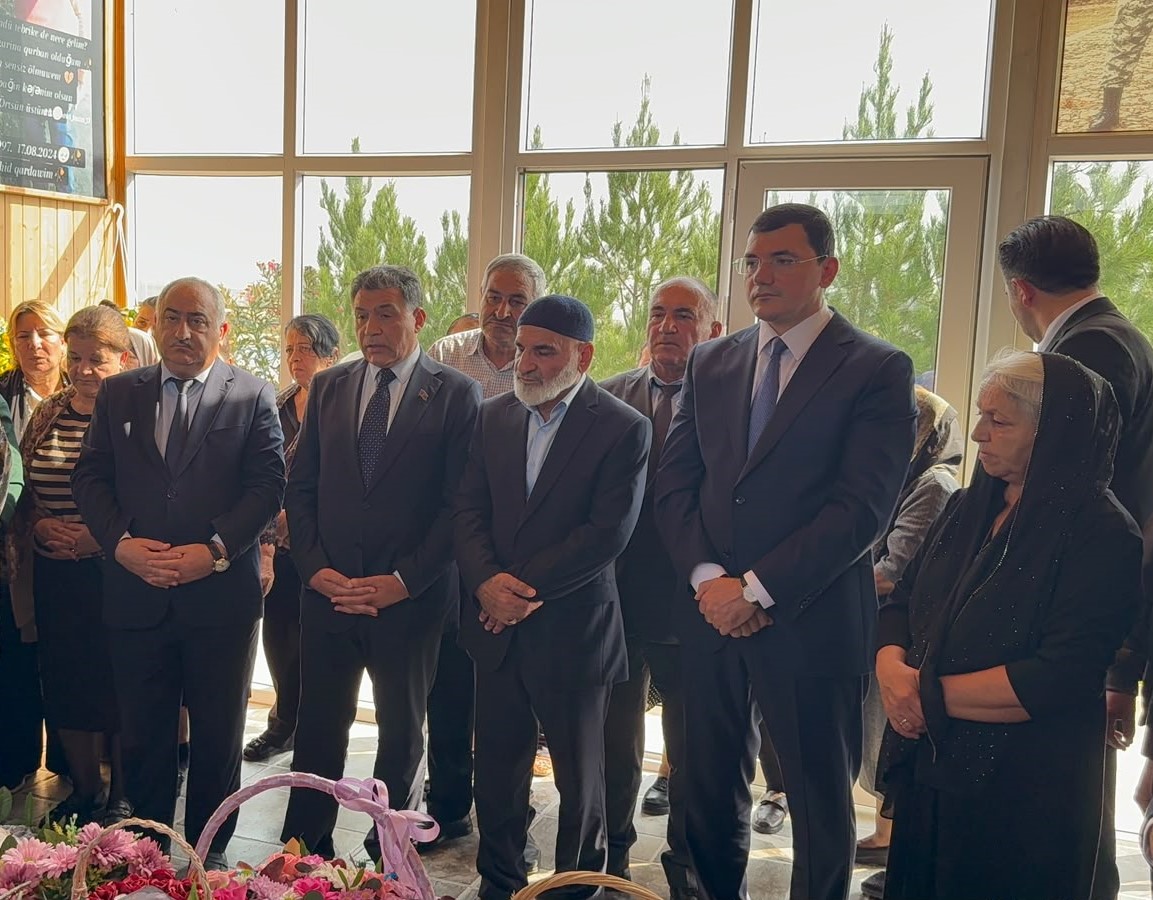 Qaradaghrih's tweet photo. Vətən Müharibəsi şəhidi Abbasov Pünhan Nəsir oğlunun anım mərasimi keçirilib. https://t.co/caztvvvmLg