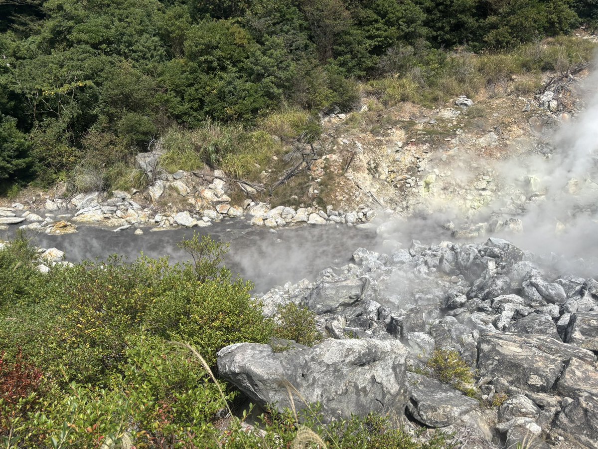 gaumei's tweet photo. 鹿児島にも「地獄」なるものがあると聞き
いざ出陣
ゴポゴポと凄かった。
まただぁーーーーれもいないので、独り言が増えたwwそして　よく知る人もおいやった！ https://t.co/NH1fg5wtKe