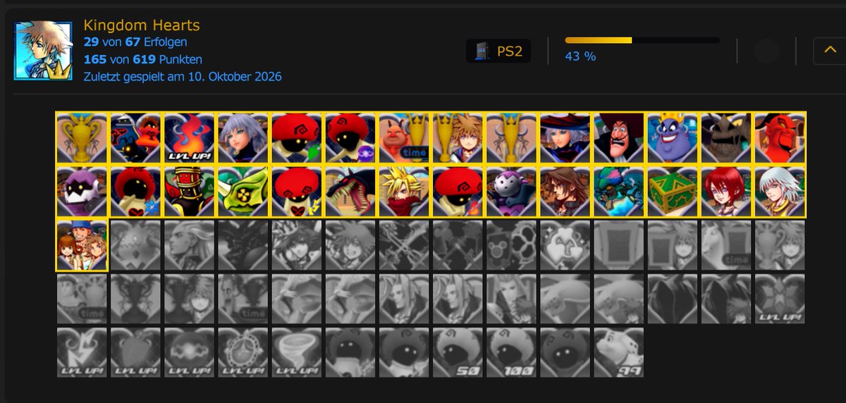 RikuHearts93's tweet photo. Eigentlich müsste ich #kingdomhearts  weiter spielen (#PS2 ) aber habe aktuell ein null bock phase und lege eine Pause ein habe es immer mal wieder versucht und ich liebe es(das spiel) aber habe es schon mindesten ca. 3-5 auf 100% gespielt auf jeglicher Konsole(#PS3 #PS4 #XSX ). https://t.co/5npVJnGusQ