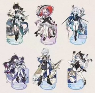 StarRailVerse1's tweet photo. Phainon, Dan Heng, Evernight, Hysilens, Cerydra &amp; Cipher 

From Little Cat Series 

#HonkaiStarRail https://t.co/cOYEwJAnVJ