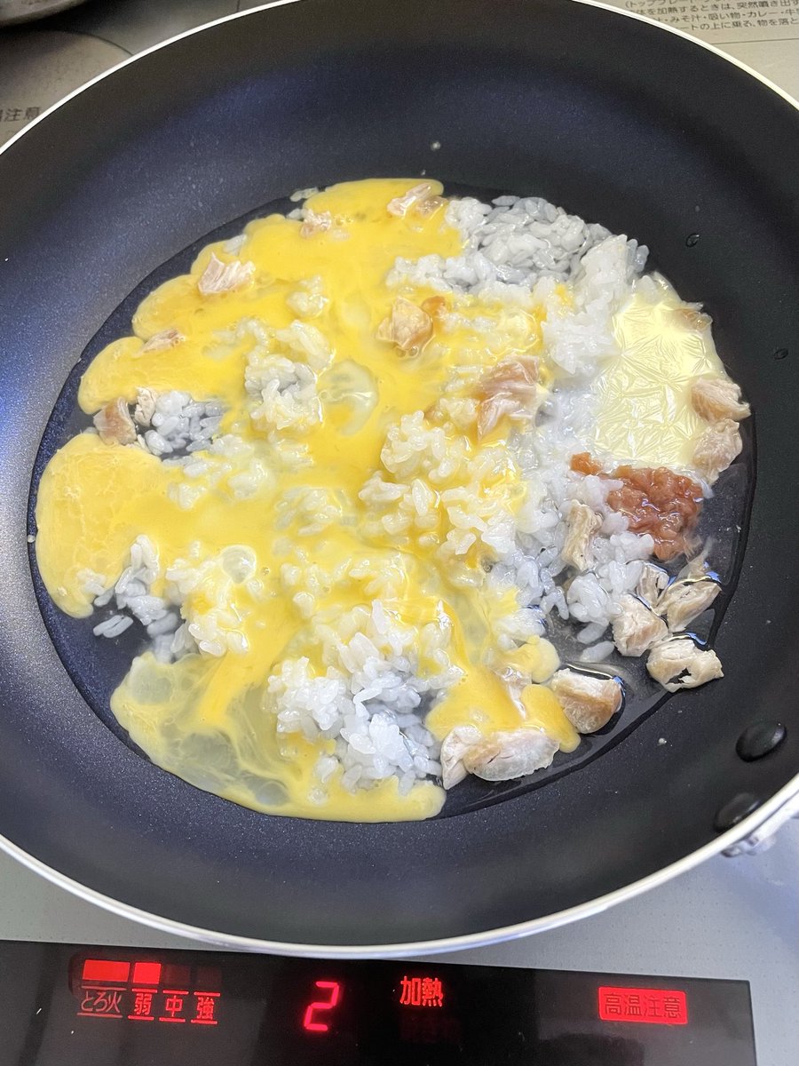 telsjp's tweet photo. まな君🐶も🧔おっさんも胃疲れ気味
🤮のようでしたので胃に優しい食事
チーズリゾットオムレツごはん🍚
完食🤤してくれました👏😭✌️

犬は吐きやすい動物なので💦食事は
#セリア #フード台 に乗せ🦮お散歩後
のケア中も出来るだけ下を向かせない
🙄ようにしています🙄

#ヨーキー #ヨークシャーテリア https://t.co/8S6SoXErjM