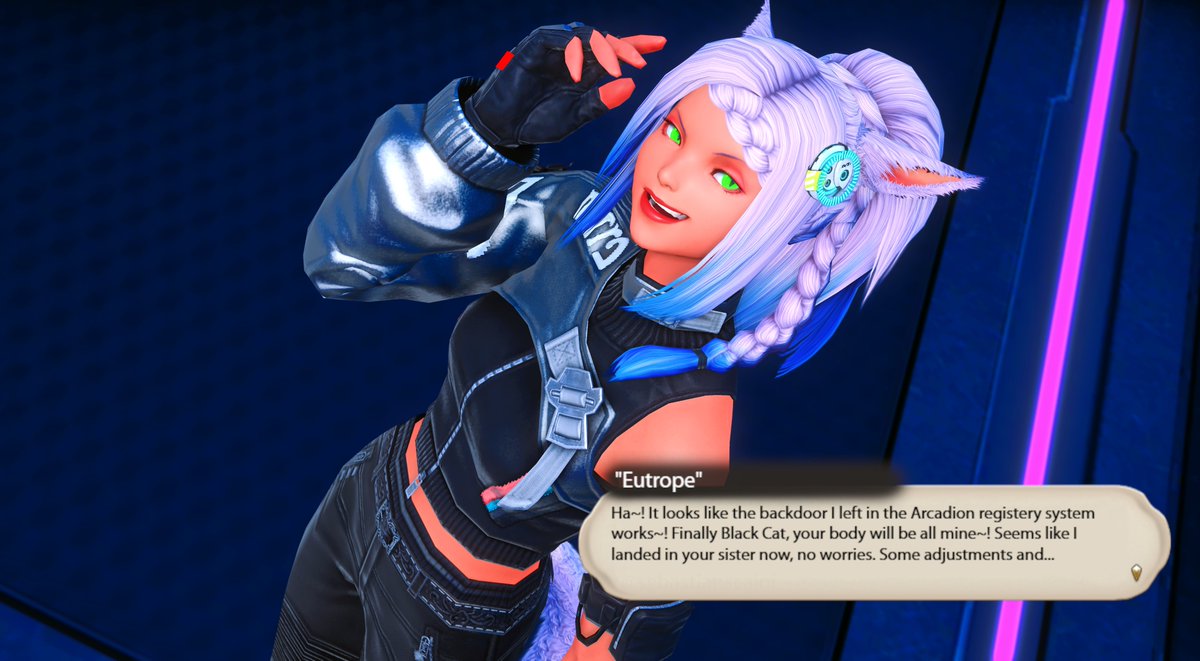 EdenGpose's tweet photo. Day 18: "Body Hopping"
Ever wanted to meet your idols up close and personal? With a simple coding backdoor you can~! It sure is convenient that all the Arcadion fighters have a device connected to their souls at all times~
Happy #takeovertober! Thanks to @Eagle_Bacon_Art! https://t.co/72FnLep9QA