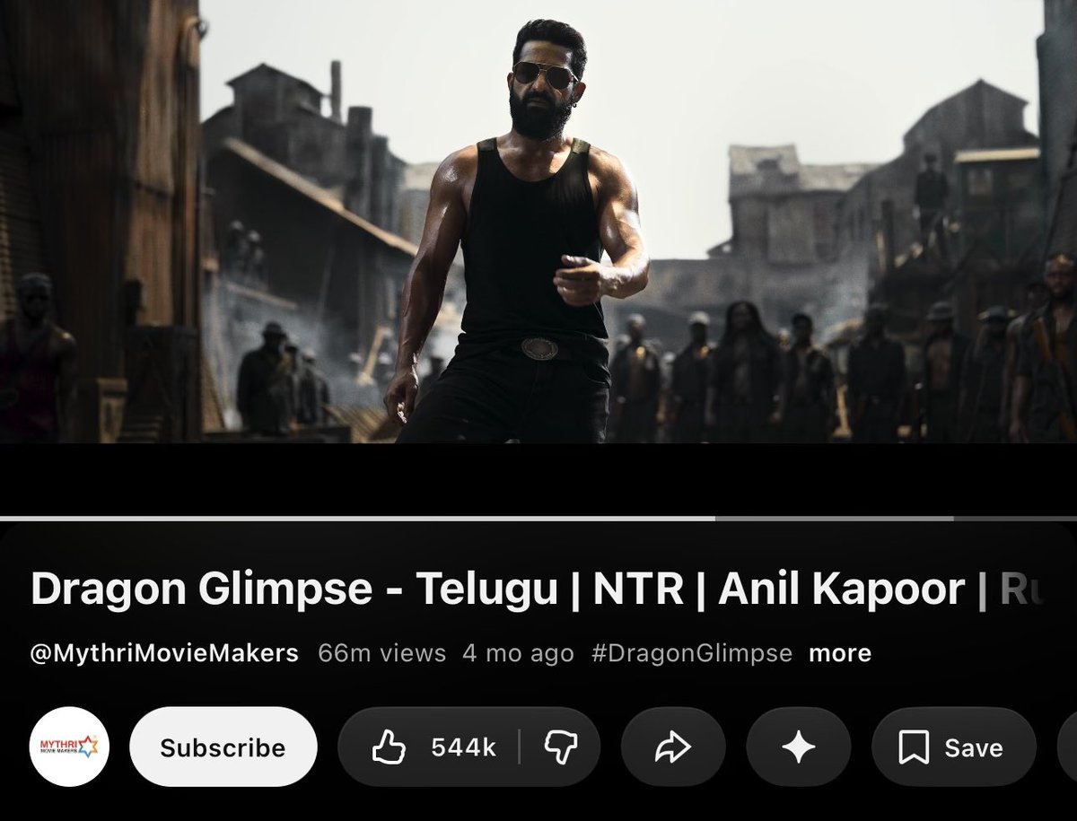 NTRTHELEGEND's tweet photo. 66 MILLION VIEWS &amp; COUNTING* 

Dragon Telugu Teaser 🔥🔥🔥

https://t.co/p7YyK6F8T8

@tarak9999 #Dragon 🐉 https://t.co/tDsoEEhhNZ