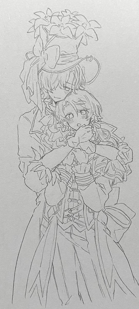 kyochyanuu's tweet photo. 🎈🌟黑白百合 https://t.co/qtLvI82gwe