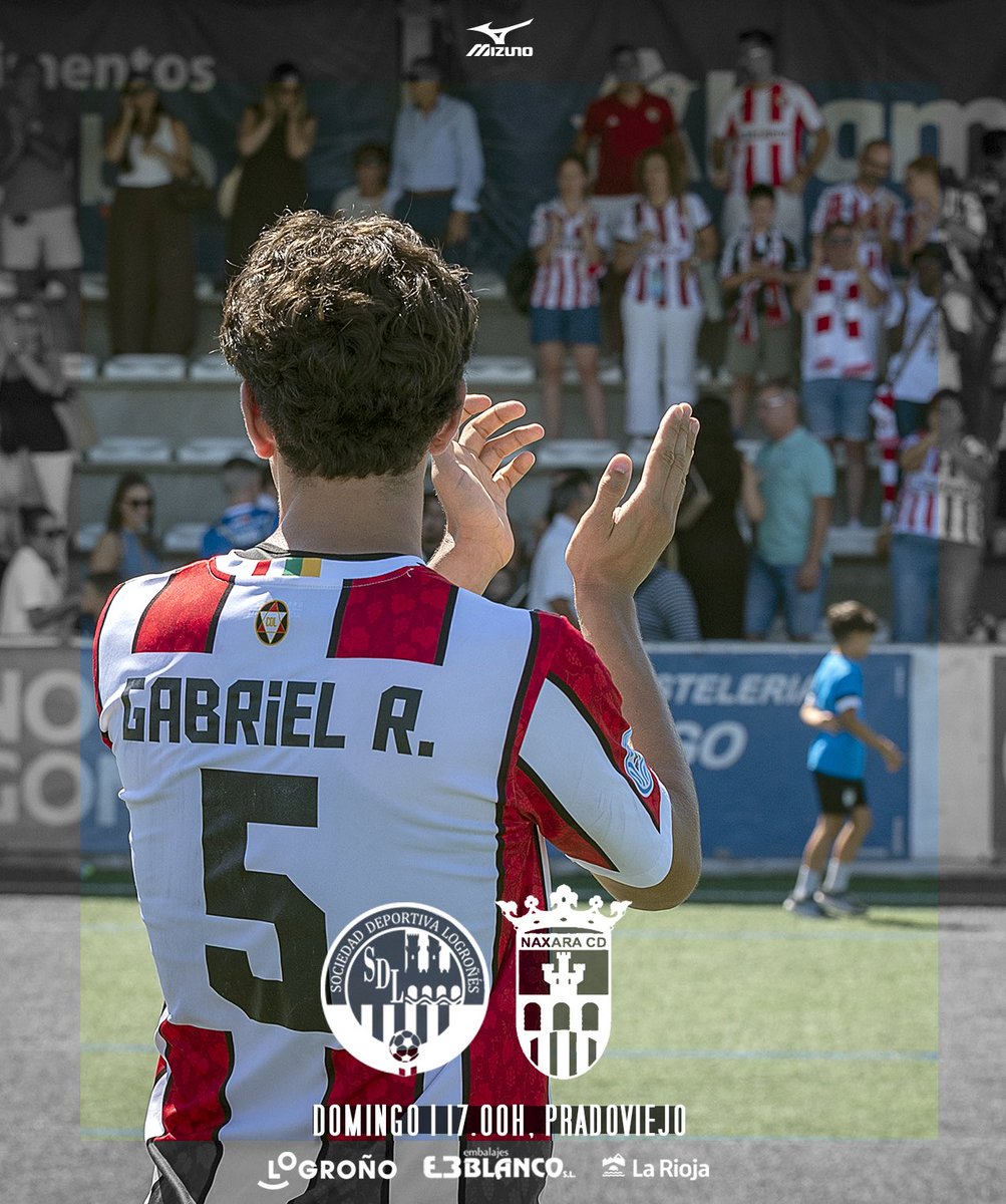 SDLogrones's tweet photo. DÍA DE PARTIDO |🇦🇹

¡𝑫𝒐𝒎𝒊𝒏𝒈𝒐 𝒅𝒆 𝑳𝒐𝒈𝒓𝒐𝒏̃𝒆́𝒔! 🙌🏻

🆚 @Naxaracd 
📅 Domingo, 18
🏟️ Ciudad del Fútbol de Pradoviejo 
⏰ 17:00h
🏆 Liga, jornada 7
📻 Onda Blanquirroja
🎫 https://t.co/4svC03JbZN 

#LogroñésNáxara | #OrgulloRebelde https://t.co/h6SLxTr6hM