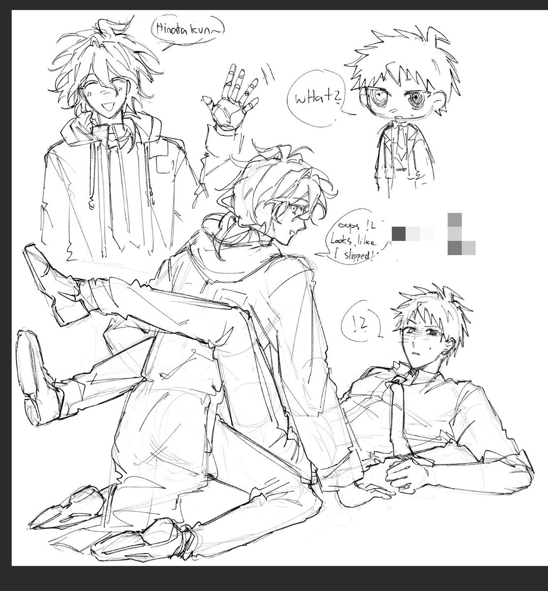 K_Yfty1's tweet photo. Art dump komahina again🙏 https://t.co/wgekytOTE2