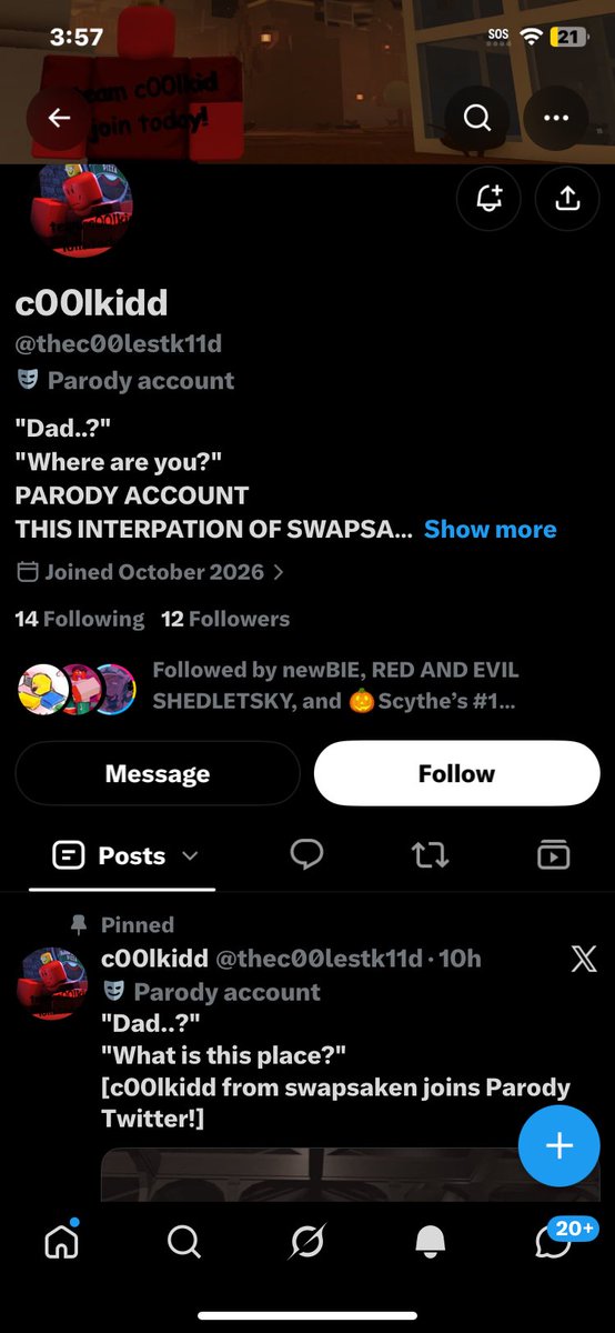 lnh1swold's tweet photo. im killing 3 people if its THAT the kidd parody https://t.co/hurEIzrUbm