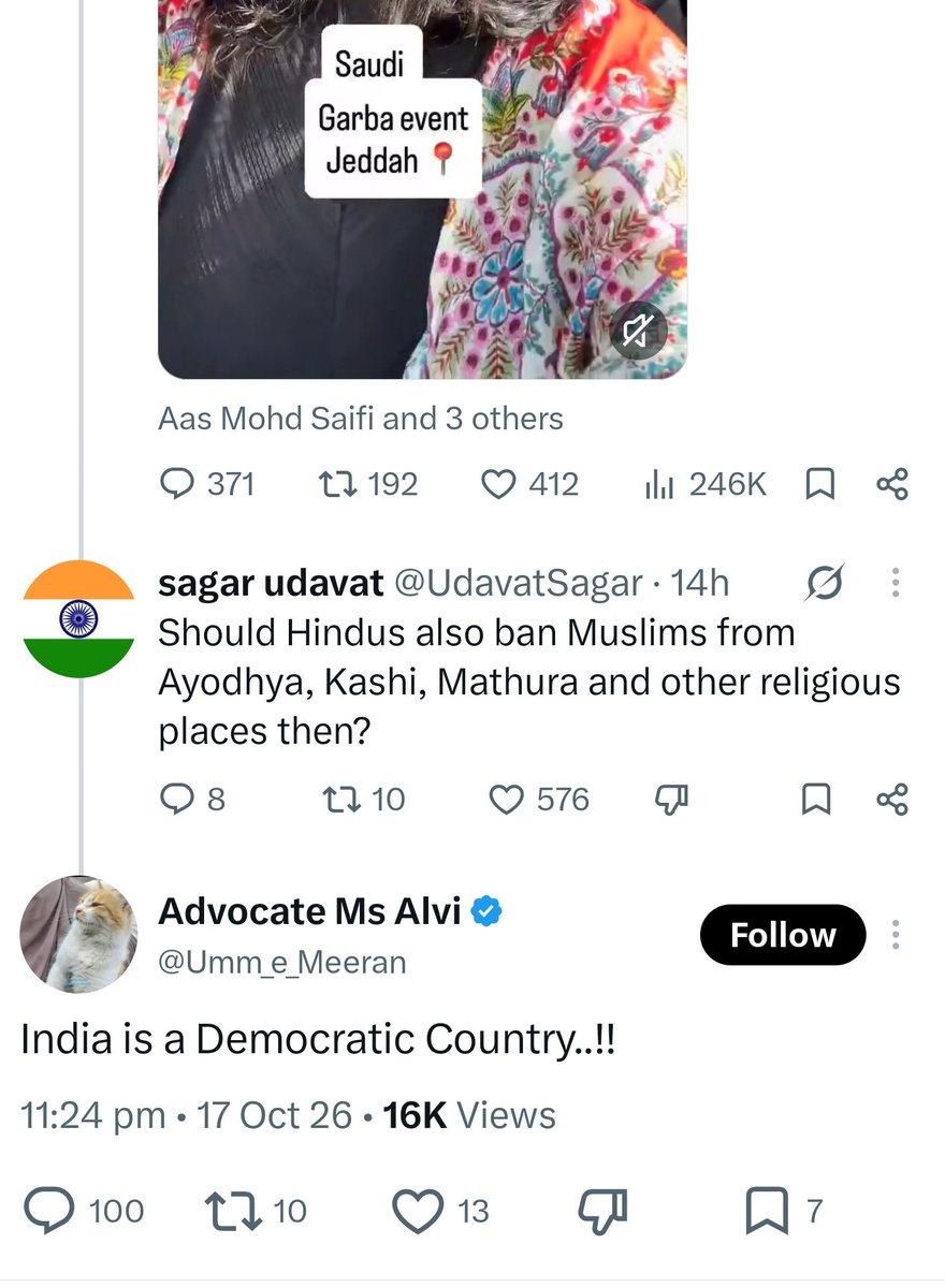 rahulroushan's tweet photo. On a slightly unrelated note, this is why democracy isn't always a great idea if such folks are around with voting rights (that 'advocate' is an Indian living in India) https://t.co/lVcRQs2jMW