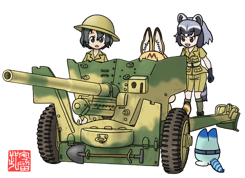 uruburini2's tweet photo. ■その他の高校の対戦車道■
黒森峰は自走化されていてずるい🙃
ジャパリ女学園は堅実🦝 https://t.co/Zf2YCq2gNI
