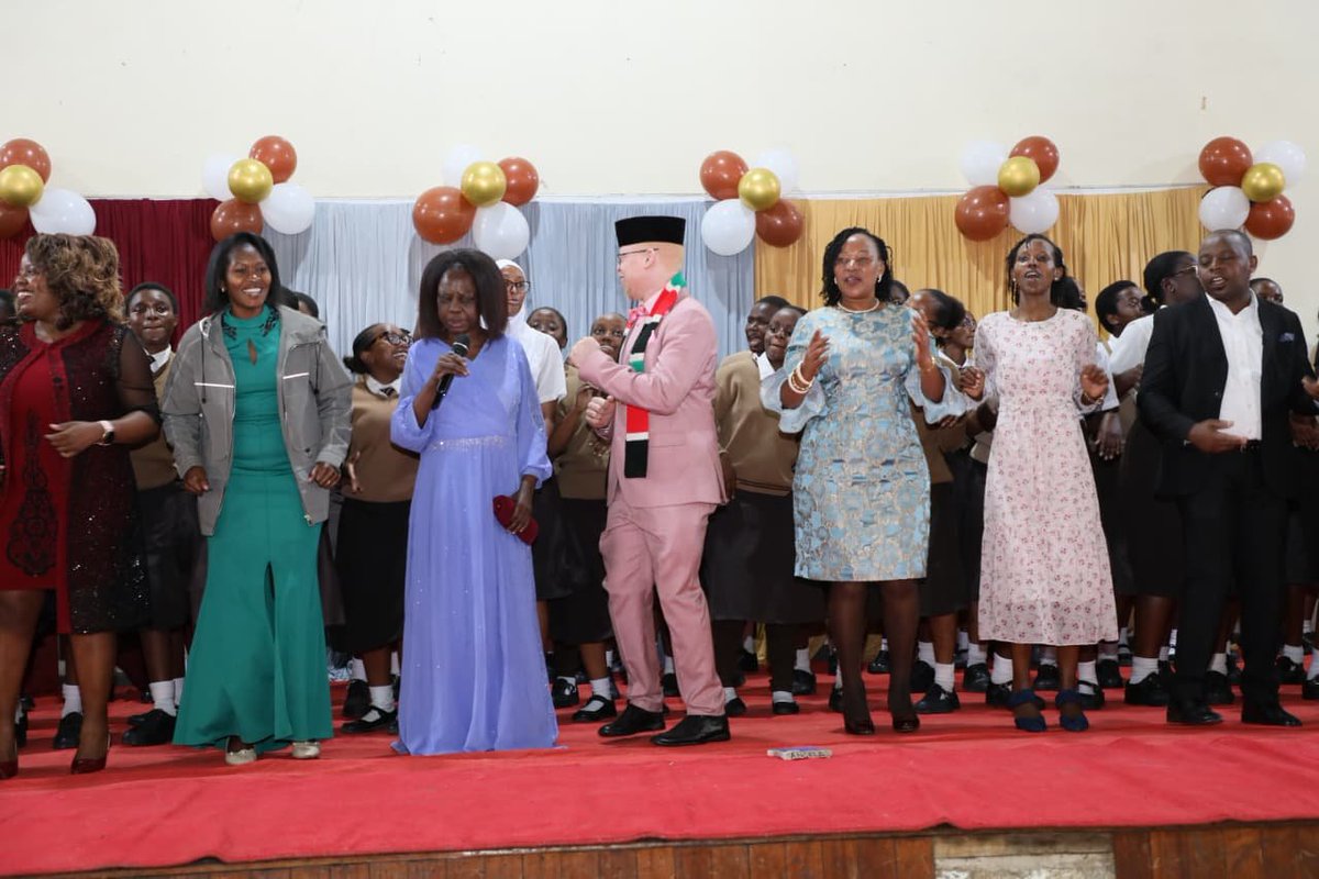 ODIDR_Kenya's tweet photo. Renowned gospel musician and veteran educator Mary Atieno made a heartwarming return to Buruburu Girls' High School for its annual Prayer Day service to bless and inspire the candidate class. https://t.co/L8F1K12sa4