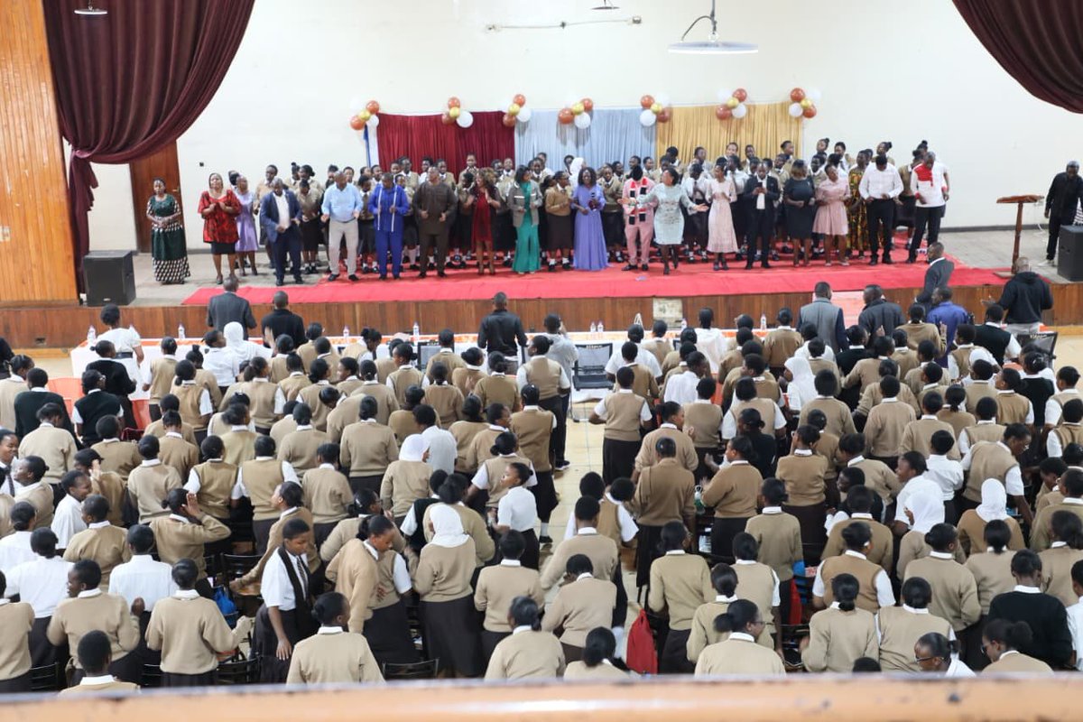 ODIDR_Kenya's tweet photo. Renowned gospel musician and veteran educator Mary Atieno made a heartwarming return to Buruburu Girls' High School for its annual Prayer Day service to bless and inspire the candidate class. https://t.co/L8F1K12sa4