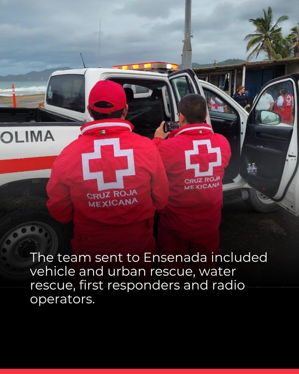 ifrc's tweet photo. Following Hurricane Simón, Mexican Red Cross teams @CruzRoja_MX continue assessing damage and urgent needs across affected communities. https://t.co/60xq7ShIqn