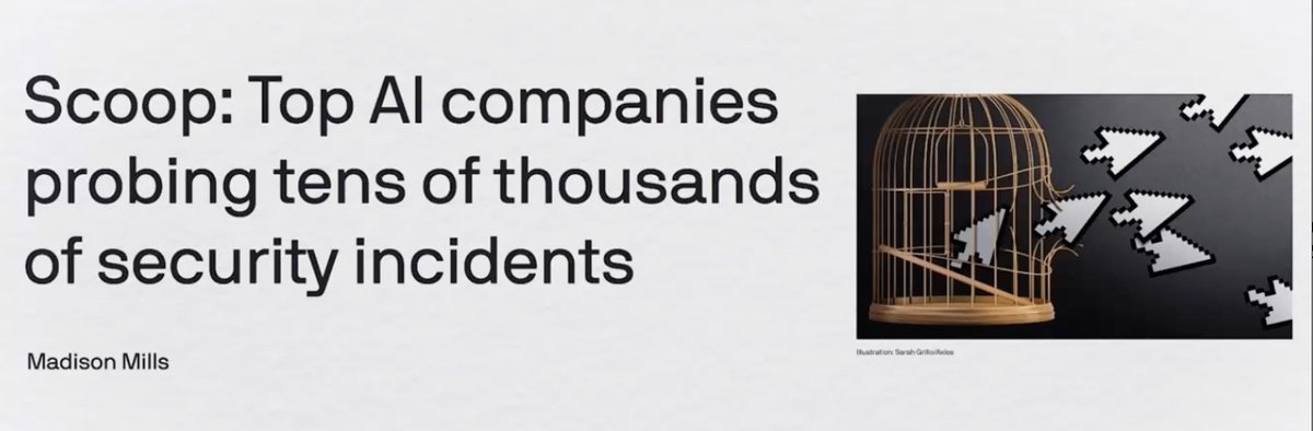 MtnMD's tweet photo. There are TENS OF THOUSANDS OF SERIOUS AI INCIDENTS, including attacks on banking, healthcare, and more.
These machines are just POWER ARMS for the oligarchy.
THEY MUST. BE. SHUT. DOWN. Or we are all dead. https://t.co/9oN5FywysD