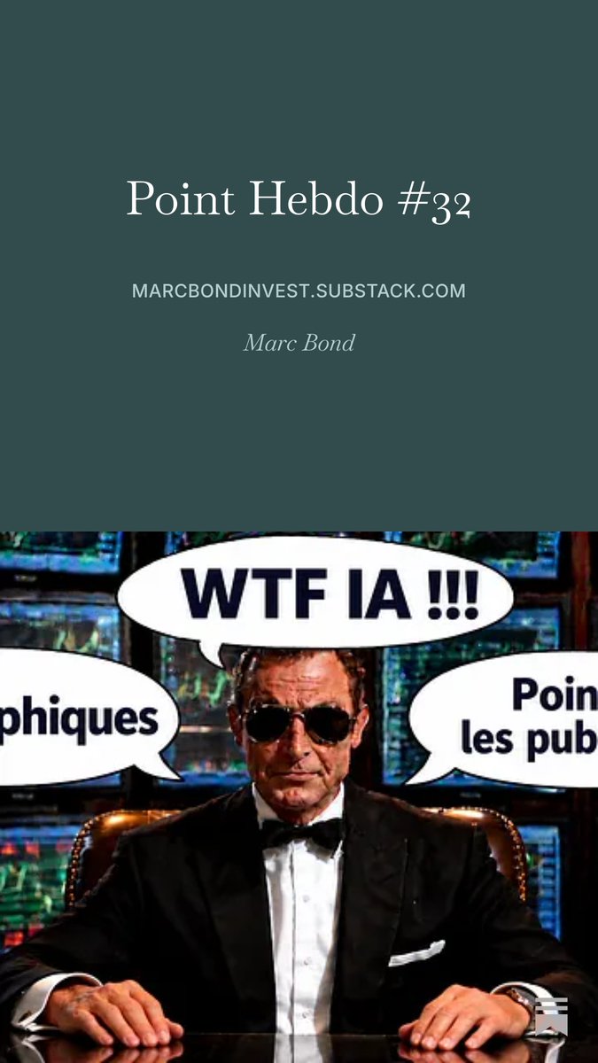fuckthedip's tweet photo. Ma contribution hebdomadaire à la communauté
Un point sur les publications des entreprises et celles de la semaine prochaine, qu'est ce qu'il se passe avec l'IA? Des graphiques ...
Bon dimanche à tous
https://t.co/KRX9JQM3bm https://t.co/UC0HqiEXzW