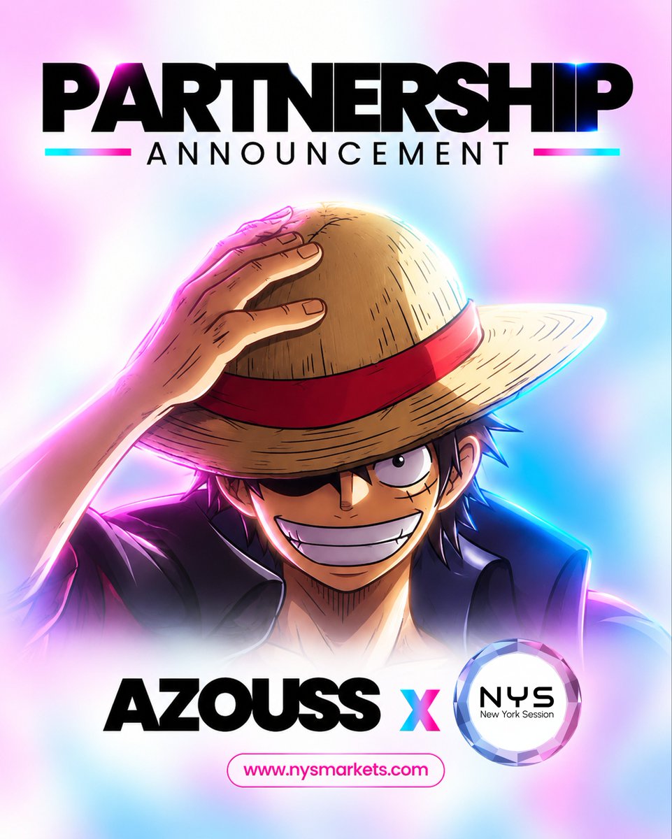 azoussfx's tweet photo. 🚨 OFFICIAL PARTNERSHIP ANNOUNCEMENT! 🤝🔥

I’m excited to announce my partnership with @NYSMarkets! 🚀

This is another step forward, and I’m looking forward to creating valuable content, sharing opportunities, and growing together with the community. 📈

More to come. This is just the beginning! 💯

Let’s build something great! 🔥
https://t.co/rKZTuvIguH