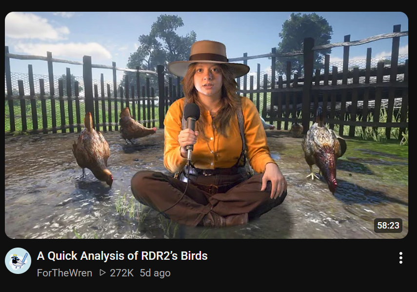RDRRemastered's tweet photo. every youtube video in 2026 https://t.co/NWvTcbW4IS