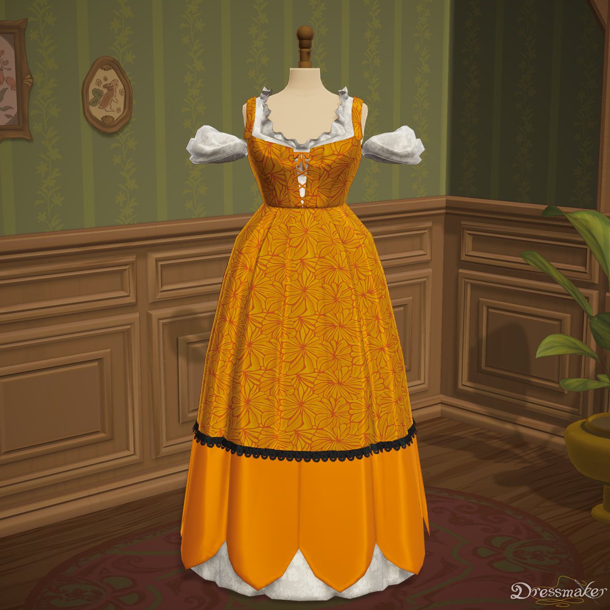 tippy_a's tweet photo. ドレスメーカーで作ったもの。有り合わせの布で作ったりとかも　#dressmaker https://t.co/nk3t9aZvOy