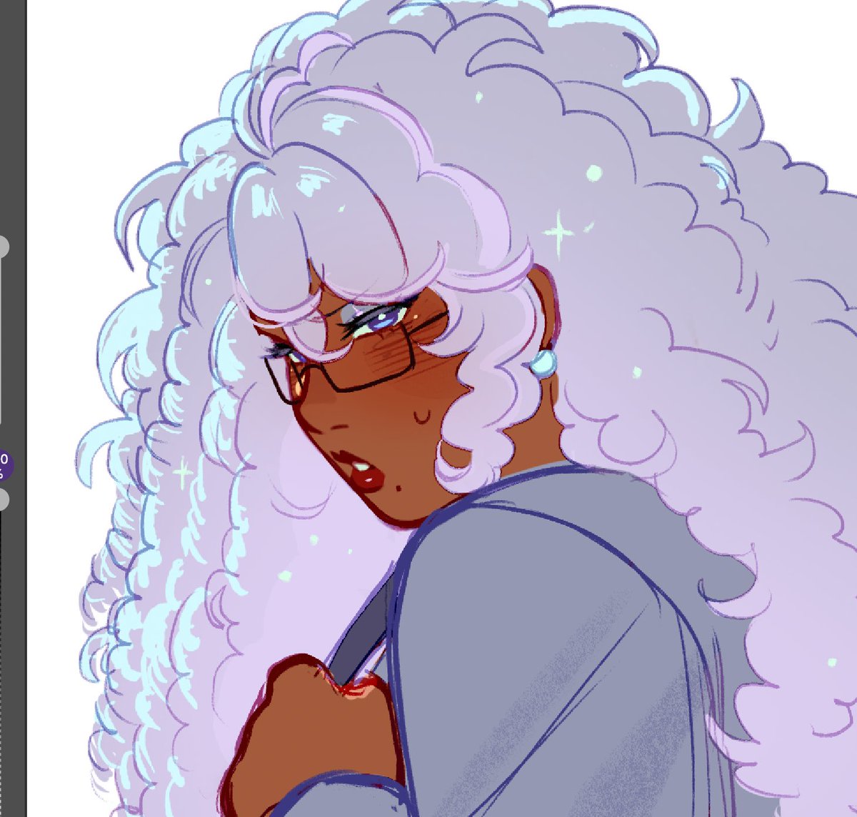 QuartzTwst's tweet photo. real angels have SILVER HAIR AND BLUE EYES AND GLASSES AND https://t.co/vkAd6lXRRM