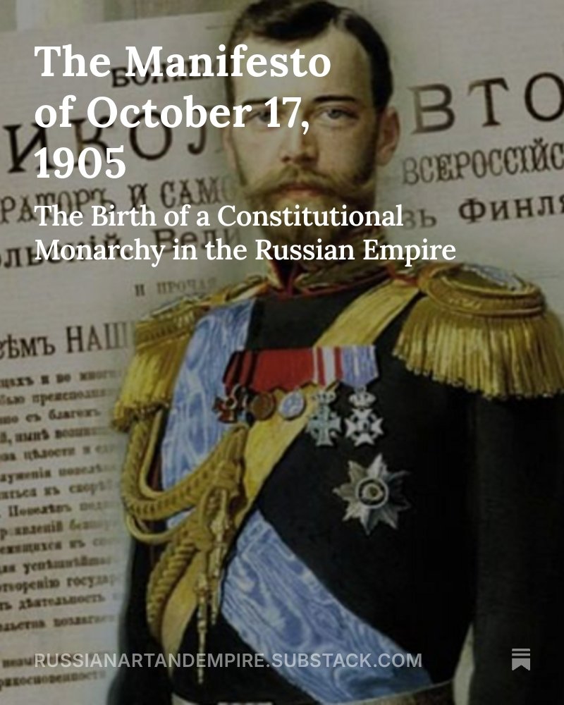 feliks974's tweet photo. The Manifesto of October 17, 1905 https://t.co/mt3D19iu9U #NicholasII #RussianEmpire #History #October17th https://t.co/SrIO2hX7Xy