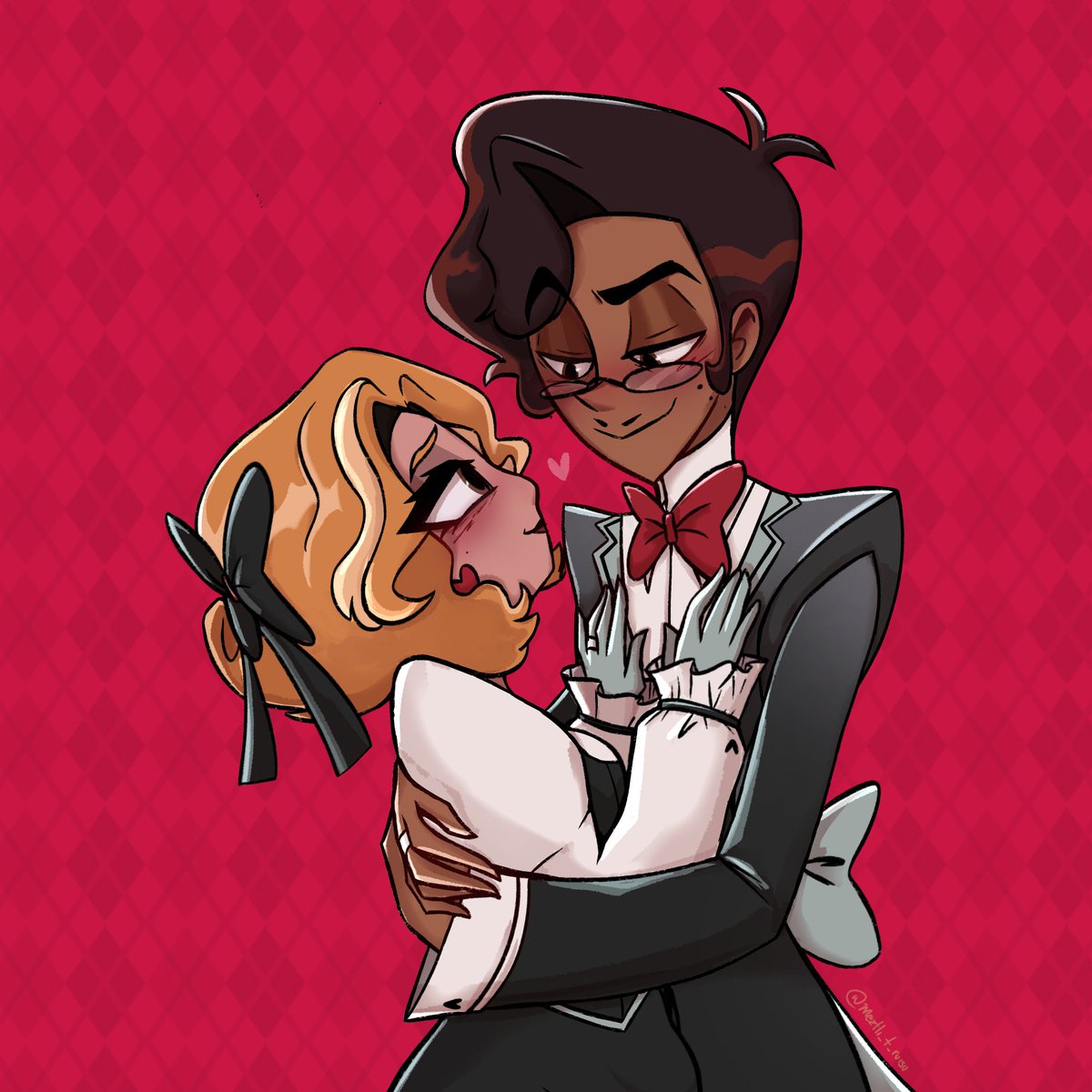 Meiko_Ruisu's tweet photo. Nadie me preguntó perooo, sii, también hice la versión de Alastor sin su bigote U//U por si les daba curiosidad Ñejeje 💕
#yumeshipping #yumeshiptwt
#MurderNotice #Alastor https://t.co/kNDGPx6wqB