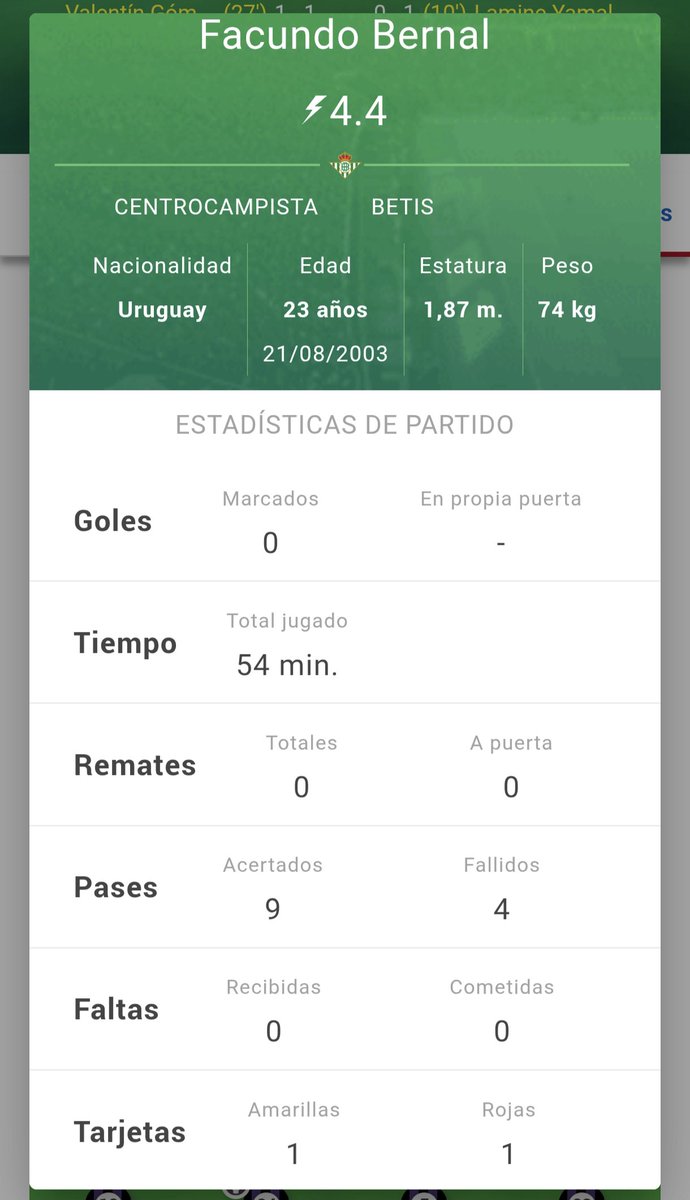 MisterCruyff14's tweet photo. Ok, amarilla. Cómo ya llevaba una, era la segunda. O sea expulsión en cualquier caso. Gracias!!! https://t.co/C8HNWl1Z2Z