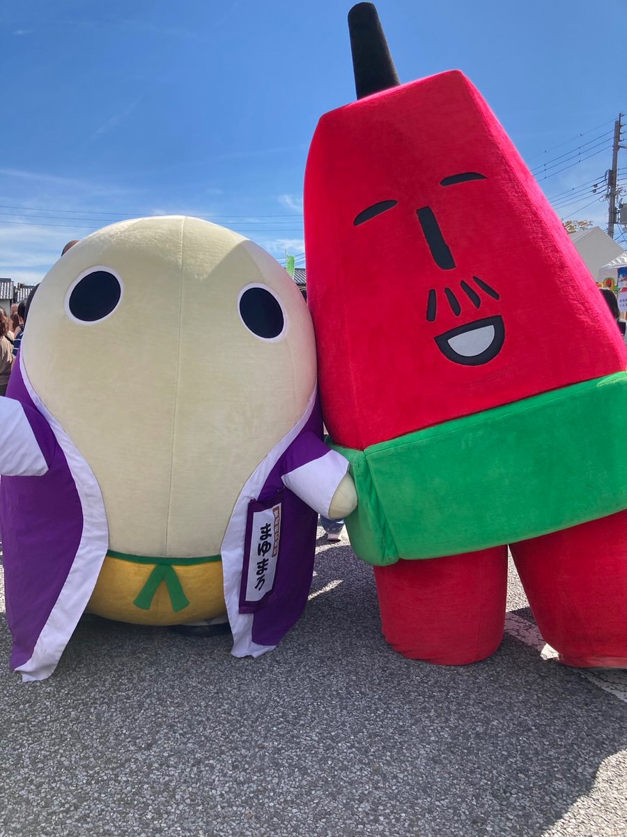 kyotomayumaro's tweet photo. 『ご当地キャラ博2026』
今年もみなさま��お会いできて楽しかったです〜♪
また来年もお会いできたら嬉しいです〜
ひこにゃん、チャチャ王国のおうじちゃま、テレビ父さんとパシャリ〜♪ https://t.co/wiV49UZSPx