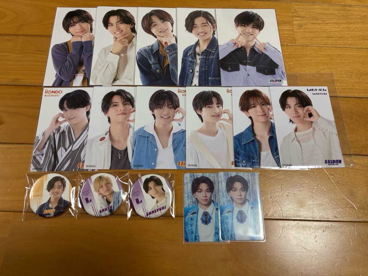lly_d2's tweet photo. EBiDAN museum 2026 エビミュ マルイ ポストカード 缶バッジ 入場特典 ブロマイド プラカード 交換 買取

譲)画像のもの(ポストカードは浴衣と2枚組)

求)定価買取(＋送料)>>M!LK 山中 ICEx 八神

纏めての場合送料負担します。
郵送での取引になります。
お気軽にお声かけください！ https://t.co/msVhB54Kjh