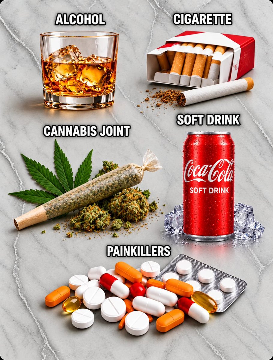 The_Milkuu's tweet photo. Hey @grok which one causes the most damage to the human body and why? 🤔 https://t.co/9PO6mV0H9b