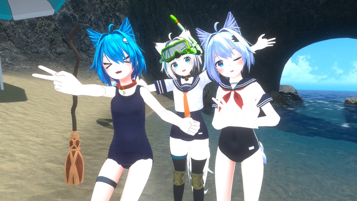 y1215v's tweet photo. #VRChat
季節外れだけど良き https://t.co/VJsd4sTu4d