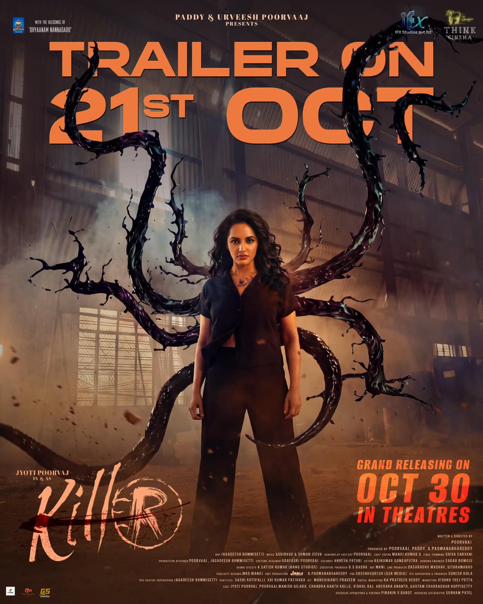 BoxOfficeGraph's tweet photo. October 21st 🔥🔥 

The #KilleR trailer is all set to unleash its madness with its TRAILER. Can't wait to witness what's in store 👀💥 https://t.co/bBcoy2IHu1