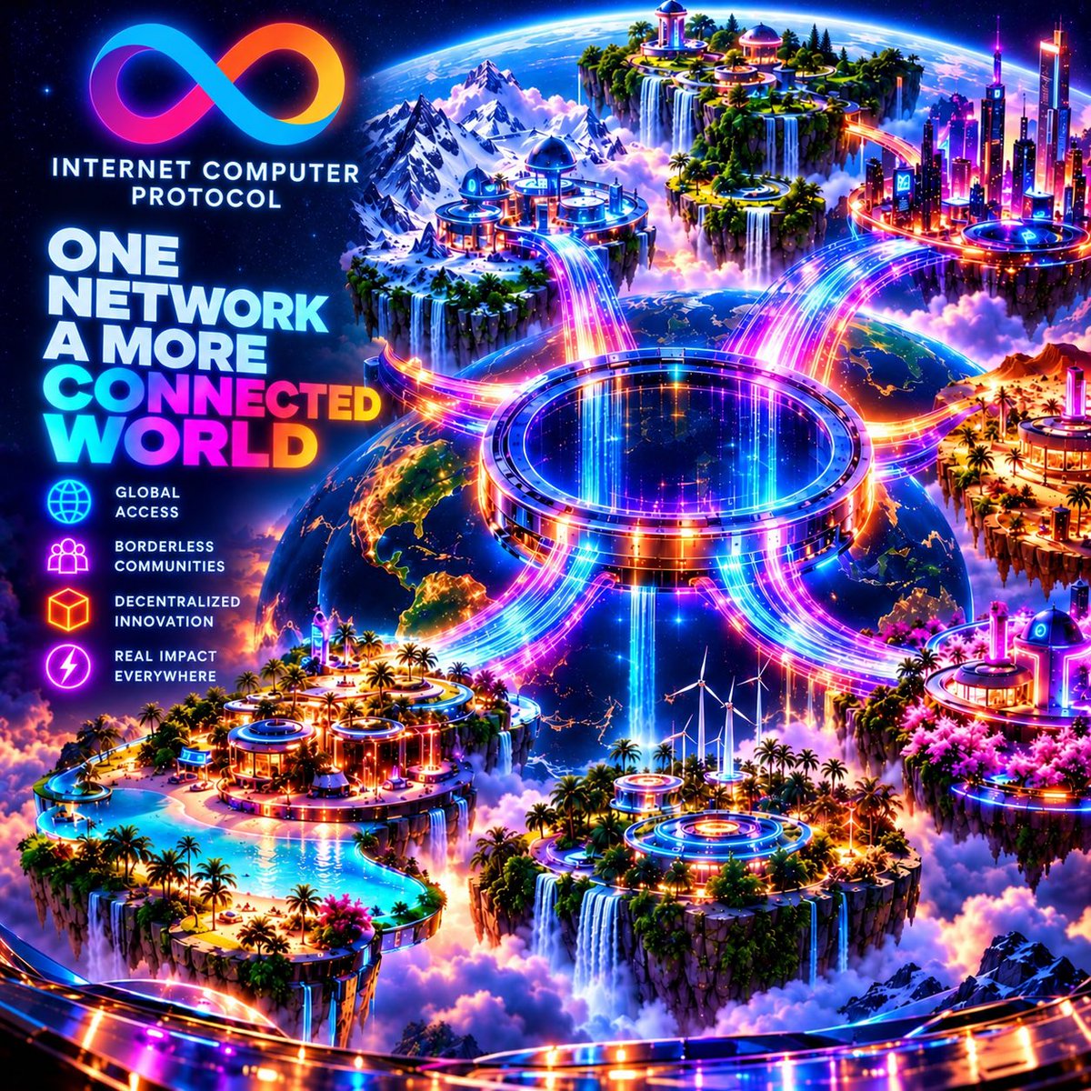 BritAfterDark91's tweet photo. One network can reach far beyond borders when people and communities can connect without limits. ICP is building a decentralized internet where global access and innovation can move freely across a more connected world. 💚♾️🫶

#InternetComputer #ICP #ConnectedWorld #GlobalAccess #BorderlessCommunities #DecentralizedInnovation #Web3 internet-computer:native