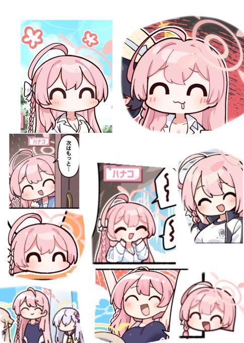 kubigatoumei's tweet photo. 【募集】
こういう公式4コマの〇〇集
もし需要あるのあればまとめます
例:ハナコの(^^)顔 https://t.co/zQwt7d3cIZ
