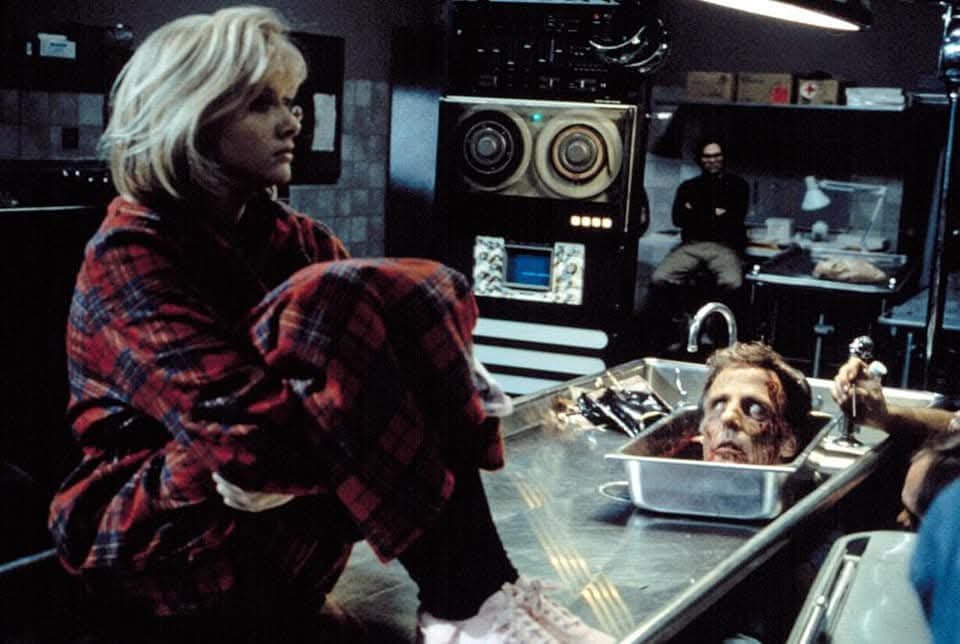 HorrorSeen's tweet photo. Released on this day in 1985 was Stuart Gordon's amazing Re-Animator . Starring Barbara Crampton &amp; Jeff Combs this schlocky camp classic is as fresh now as it was then. Bloody, funny, sexy, gory, insane it has just about everything a horror film should have.
#reanimator https://t.co/13D8va3J53