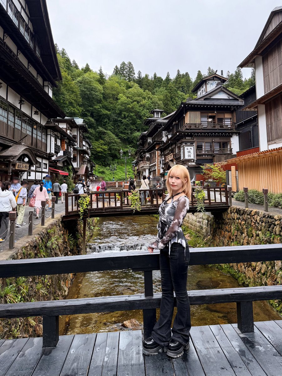 sasakirico's tweet photo. ひとり旅で銀山温泉行ったときの♨️ https://t.co/S2ejLYtwjI