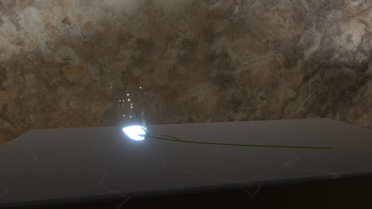 bironist's tweet photo. VRChatワールド「追憶 -A Place to Remember-」を公開しました。

私がゲームワールドではないワールドを公開するのは珍しいと思います。
このワールドは、長年VRChatでともに過ごしてきた友人の突然の訃報をきっかけに制作しました。

私はその友人の現実の姿も住んでいる場所も知りません。
葬儀に参列することも、お墓を訪ねることもできません。
築いた友情も過ごした時間も確かに本物だったのに、別れを告げる場所さえない。
そのやりきれなさに直面したとき、自分にできることは何かを考えました。
思い返せば、彼は私のワールドのテストプレイに付き合い、応援してくれた人でもありました。
そして行き着いたのは、やはりワールドを作るという事でした。

でも、特定の誰かだけの慰霊碑ではありません。名前や思い出を刻むこともしません。
訪れた人がそれぞれの大切な人を思い浮かべられる場所にしたかった。
感謝と寂しさをここに少しだけ置いて、それぞれの日常へ戻っていける、そんな場所になればと願っています。

私自身がいつかいなくなっても、誰かにとって大切な人を想う場所であってほしい。