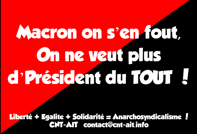 CNTAIT's tweet photo. petit succès dans la manif d'hier https://t.co/2yO8E7nHh9