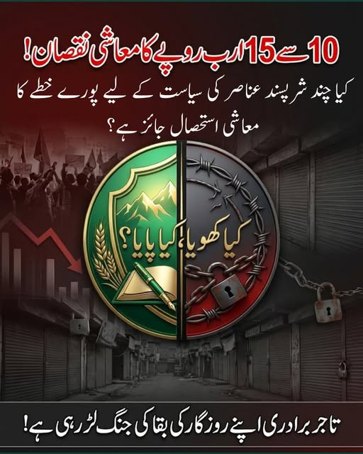 KkKpSocial's tweet photo. 15 ارب کا معاشی نقصان https://t.co/i3zQwhZFxo