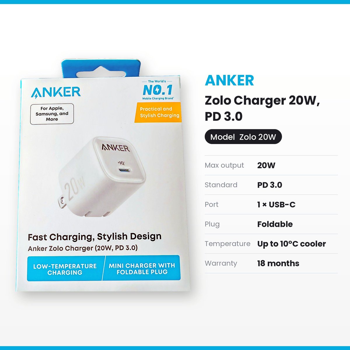 allfromtech's tweet photo. Anker Zolo Fast Charger Visit https://t.co/Q1q1QGtqOM to order
#allfromtech #anker https://t.co/yaExH9U4T7