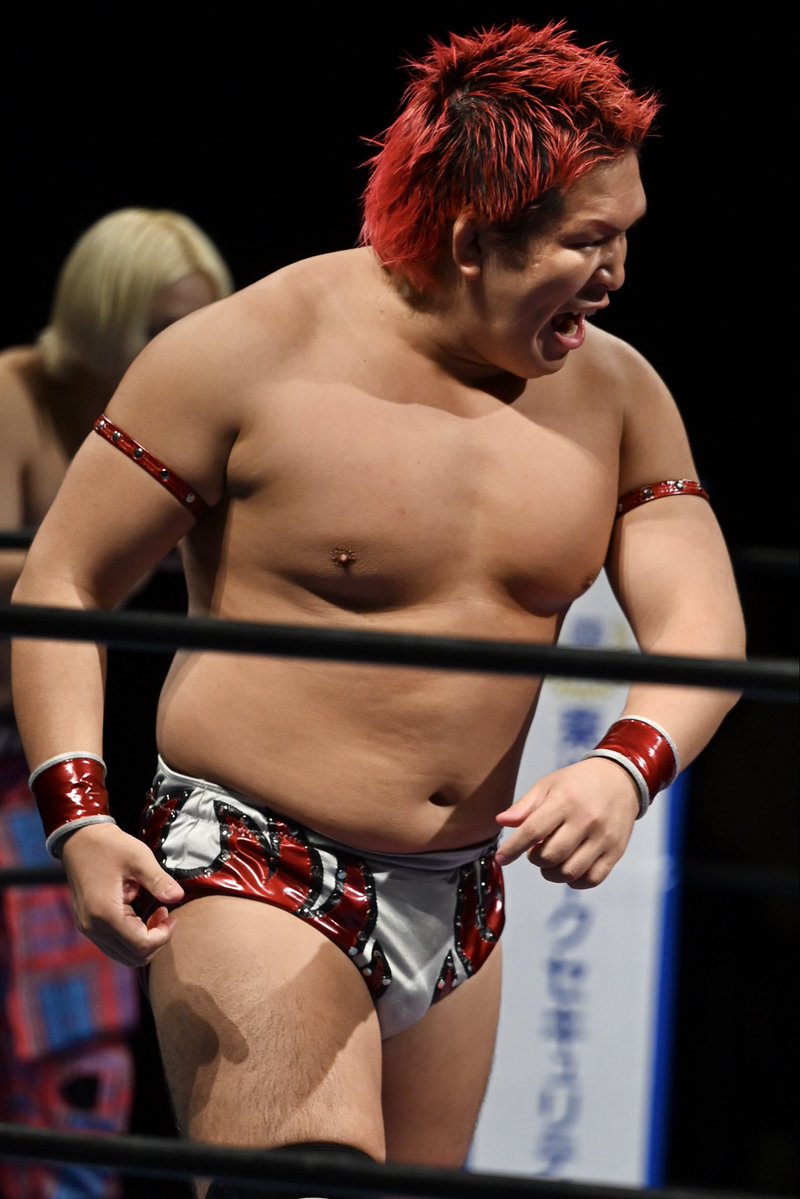 PMC0509's tweet photo. 気合いが伝わってくる。
#ajpw #本田竜輝 https://t.co/ruQlQtaVPP