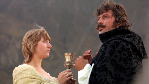 UselessBeyond's tweet photo. Last night i went and watched The Devils in the movie theater. It's from 1971 but this was the first time an uncut version was shown. 

What a film. Artful, at times disturbing, sometimes funny, magnificent acting, i really enjoyed all the characters and dialogue in this one. https://t.co/fRN52HjYkE