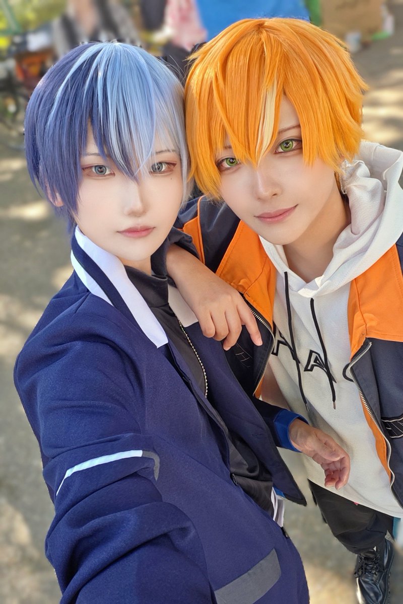 kkkmcos's tweet photo. 〚Cosplay〛
離脱！東海遠征初のビビコス、パフォも凄くて！あったけぇ東海😭🧡
沢山お声がけと撮影とありがとうございました…！
外初出し☕だったので思い出になりました😭✨️
かえで🥞といつもの逆バドちゃんできて新鮮だった！イケメン🥞推しをありがとう👊

#prsk_cos ☕/🥞
#ビビコス大須若宮 https://t.co/Qzvy6O1G1o