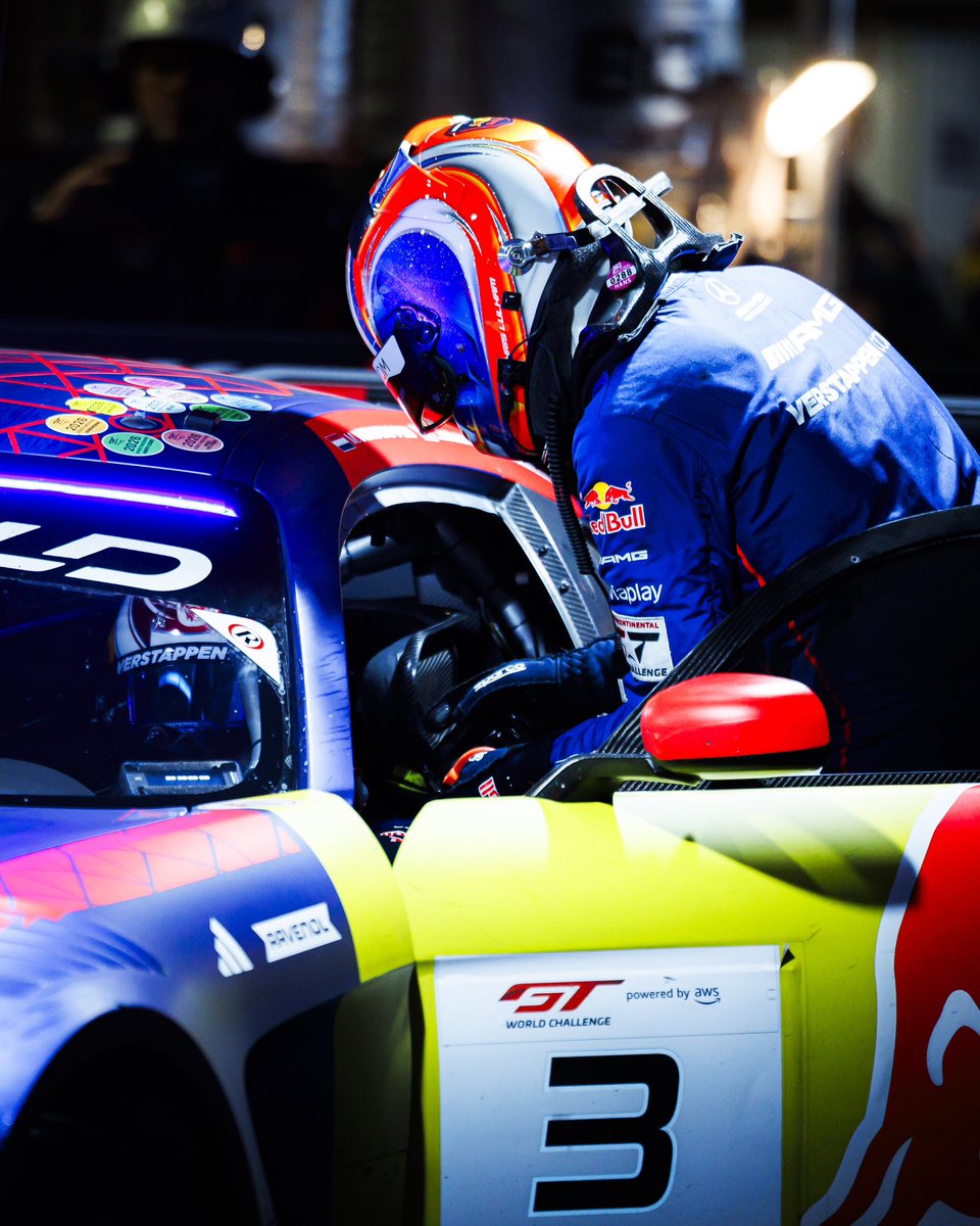 Max33Verstappen's tweet photo. Exciting weekend! Was very happy to be racing our GT3 car in Portimão. There were some ups and downs, but as a team we learnt a lot. 

I also feel I need to speak up about the hate and harassment Chris has received after the race. Everyone can have their opinions about what happened on track, but these personal attacks are not okay. Chris had a really strong stint and mistakes can happen. 

There’s no place for this kind of abuse in our sport or anywhere else.