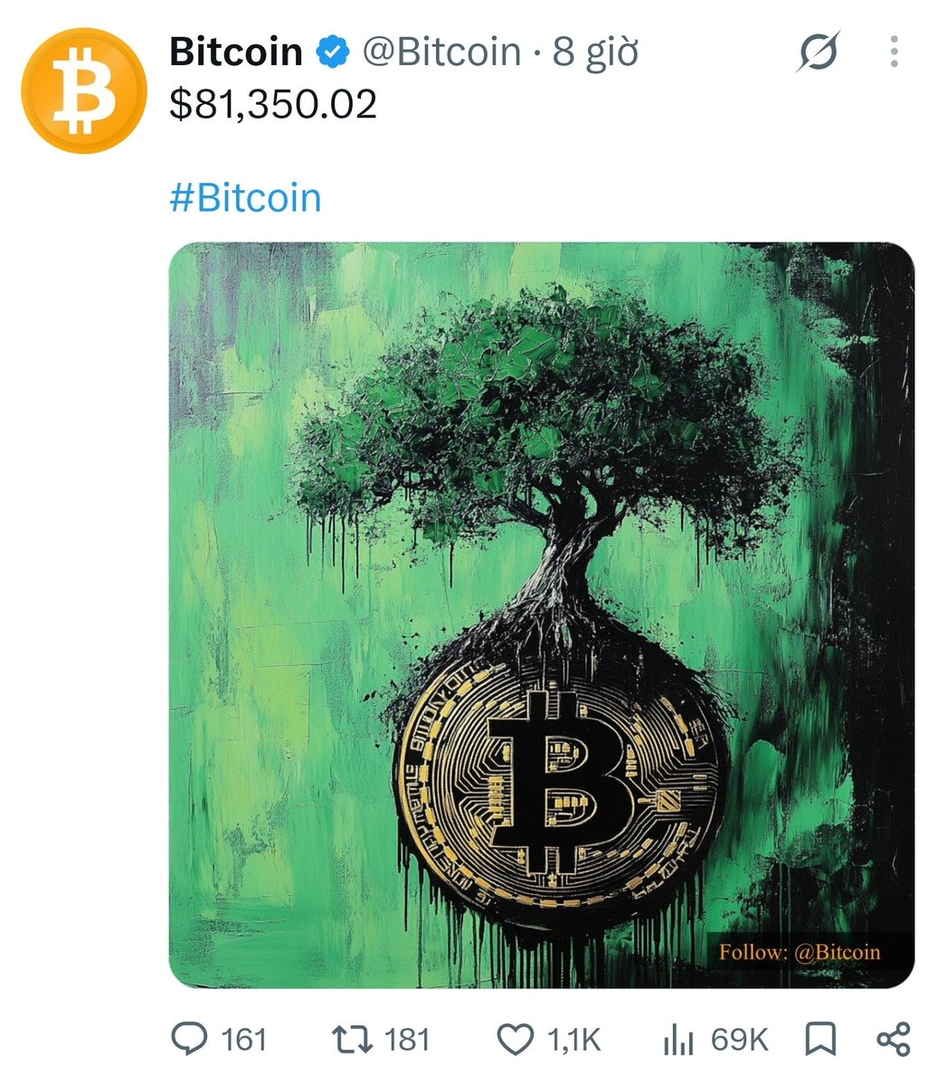 MrKien_Pi's tweet photo. Nhìn bài đăng cứ quen quen
Hôm nay trang Bitcoin có đăng hình ảnh cứ quen quen nhỉ 🤣
Hay là cũng fan của Pinetwork
Mình nghĩ chỉ là ngẫu nhiên ngẫu nhiên mà thôi. 🤭
#Pinetwork https://t.co/08QrCJx6M5