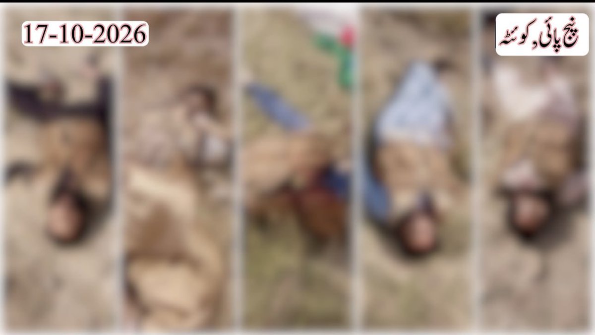 Hanzalamalik97's tweet photo. On 17 Oct 2026, security forces conducted three intelligence based operations in Quetta, Nushki and Khuzdar Districts of Balochistan, on reported presence of terrorists belonging to Indian proxy, Fitna al Hindustan, neutralising eight Indian sponsored terrorists.

On 17 Oct 2026, terrorists attempt to establish road block in Panjpai area of district Quetta to disrupt local traffic was intercepted by security forces, resulting in killing of five Indian sponsored terrorists.

Further more, during sanitisation operation in Nushki district. Security forces busted terrorists hideout and after an intense fire exchange, two Indian sponsored terrorists were sent to hell. Weapons and ammunition was also recovered.

In an other intelligence based operation in district Khuzdar terrorist hideout was engaged by security forces through prompt offensive action, whereby, killing one Indian sponsored terrorist. Large quantity of explosive (490 kilograms) was also recovered.

Sanitization operations are being conducted to eliminate any other Indian sponsored terrorist found in the area. Relentless Counter Terrorism campaign under vision “Azm e Istehkam” (as approved by Federal Apex Committee on National Action Plan) by Security Forces and Law Enforcement Agencies of Pakistan will continue at full pace to wipe out menace of foreign sponsored and supported terrorism from the country.