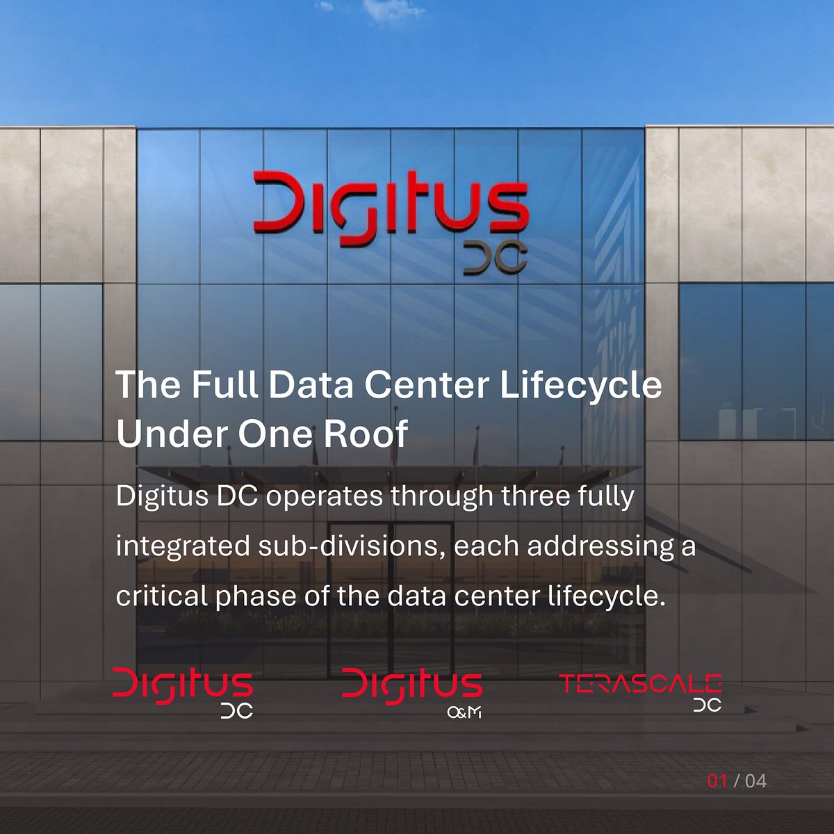 Digitus_Group's tweet photo. One Partner. The Complete Data Center Lifecycle.
From strategic planning and construction to long-term operations, Digitus delivers integrated, end-to-end data center solutions built for resilience and performance.
Learn more: https://t.co/2xBWMj5TOi
#Digitus #GCC https://t.co/RMstVQKKwl