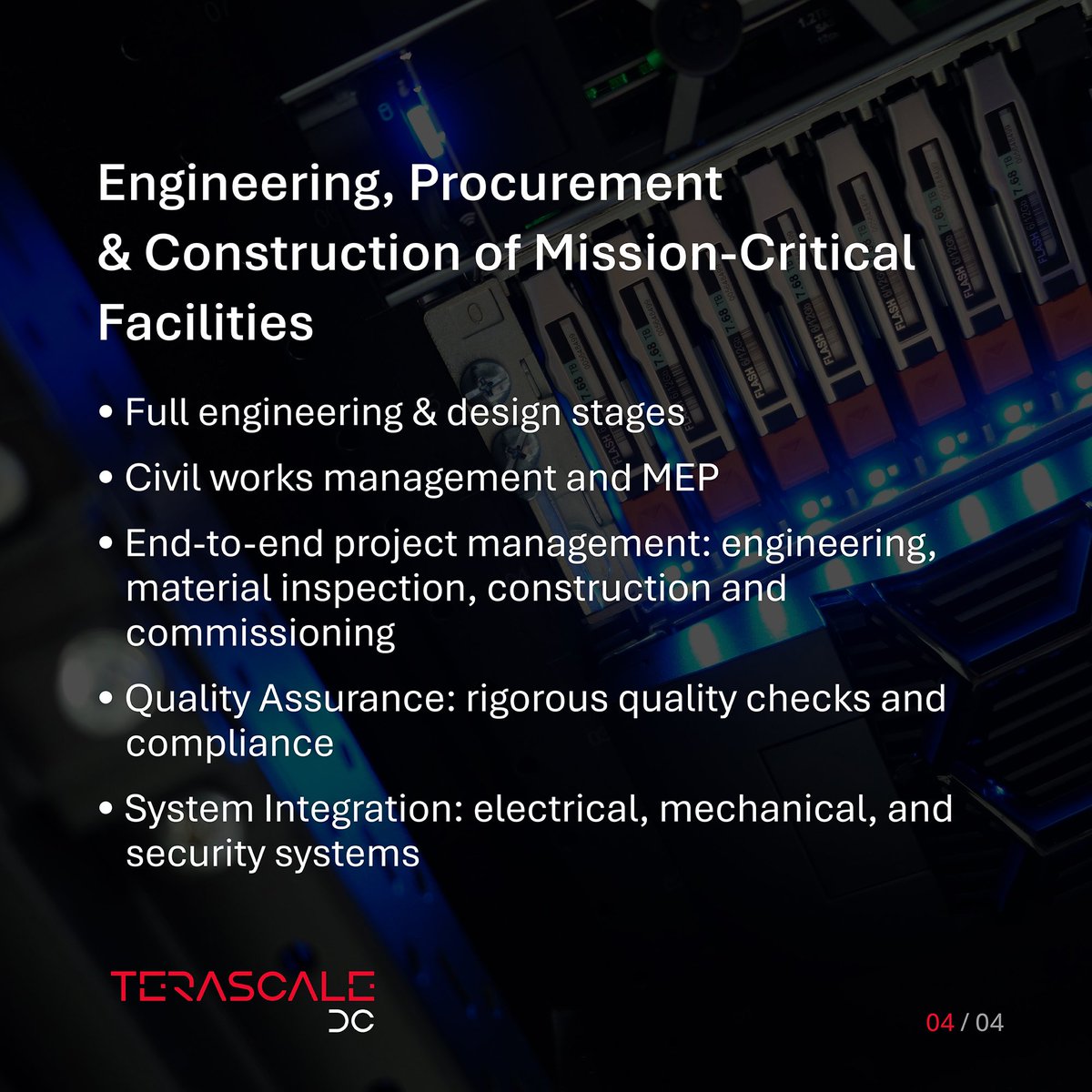 Digitus_Group's tweet photo. One Partner. The Complete Data Center Lifecycle.
From strategic planning and construction to long-term operations, Digitus delivers integrated, end-to-end data center solutions built for resilience and performance.
Learn more: https://t.co/2xBWMj5TOi
#Digitus #GCC https://t.co/RMstVQKKwl