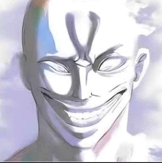 DannyDaka's tweet photo. Perugius isn't neutral; he is a coward who struck a silent non-aggression pact with Hitogami centuries ago. 

He allows Hitogami to groom, manipulate, and execute heroes across generations as long as Hitogami leaves the Chaos Breaker and Perugius's inner circle alone. 

His 'benevolent patron' act is just a security blanket for an immortal who is terrified of losing his final domain.
