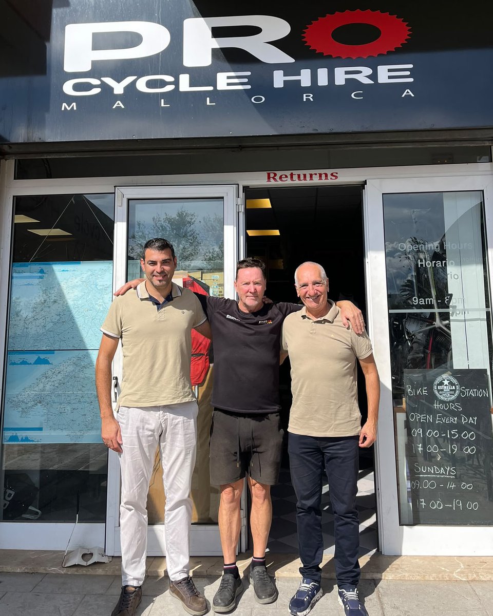 _FCIB's tweet photo. PRO CYCLE HIRE, NUEVO PATROCINADOR DE LA FCIB

La Federació de Ciclisme de les Illes Balears continúa sumando apoyos con la incorporación de Pro Cycle Hire como nuevo patrocinador de la entidad...

INFO completa en Instagram y Facebook. https://t.co/kkM7vKhIZE