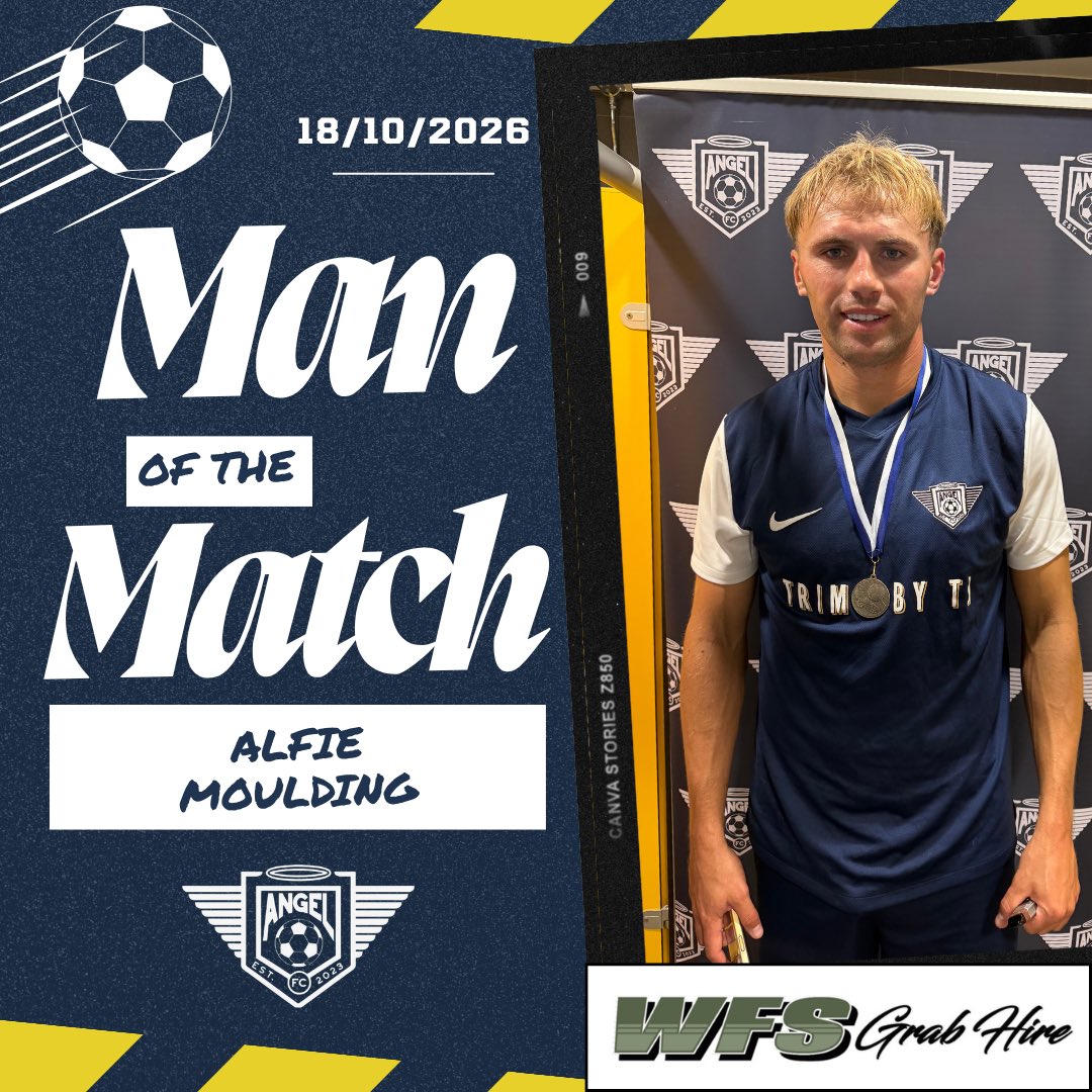 FCAngel23's tweet photo. WFS Grab Hire sponsors our weekly Man Of The Match award. This week it went to Alfie Moulding for a solid shift at the back in a good win. Well played Alf 🫱🏾‍🫲🏽🏅🪽 #MOM #UTA 🔵🪽💙 https://t.co/d5QpnvH8uK