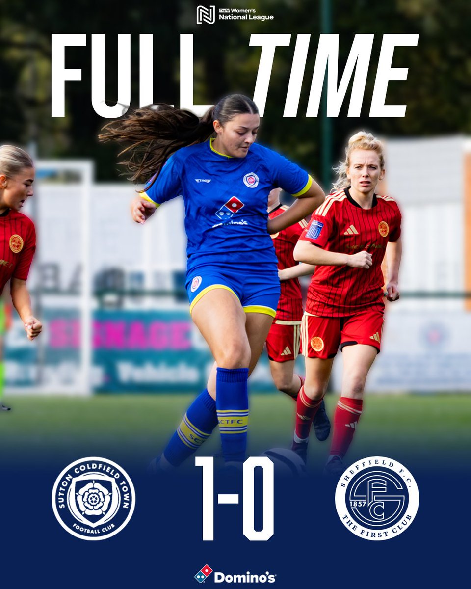 SCTFCWomen's tweet photo. 90+5'|Katelyn's strike from distance gives us our first win of the season at the @Dominos_UK Arena

#COYR | #OurTown🔵🟡 https://t.co/DDY6UID0Qi